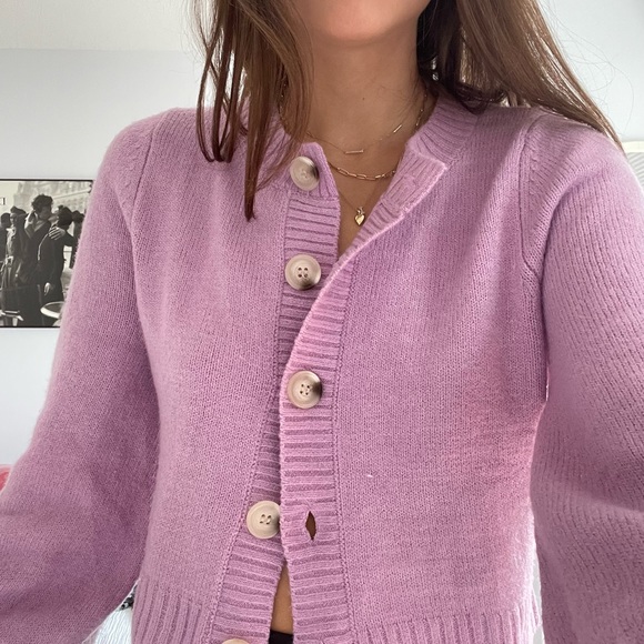 Pretty pink cardigan - Picture 6 of 9